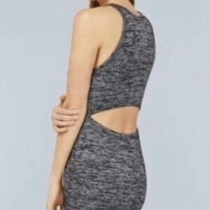 Aritzia Wilfred Free Yasmin Cut-Out Midi Dress – XS (Marled Grey)